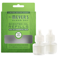 Fresh Cut Grass Plug In Scented Oil Refill, 2-Pack