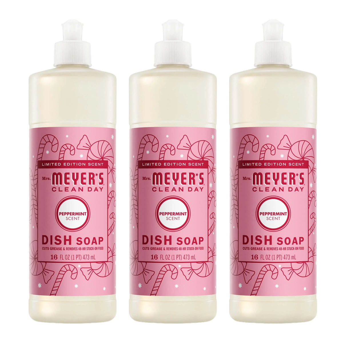 Peppermint Dish Soap 3-count Bundle