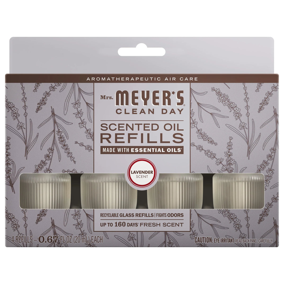 Lavender Plug In Scented Oil Refill, 4-Pack