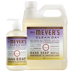 Compassion Flower Liquid Hand Soap & Refill Set