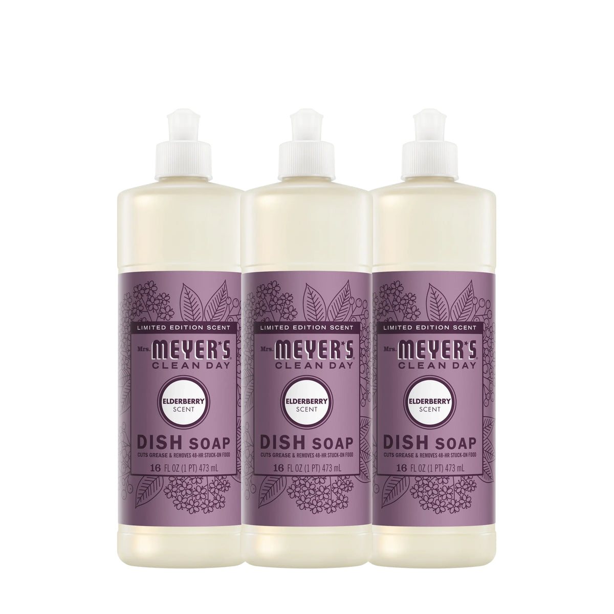 Elderberry Dish Soap 3-count Bundle
