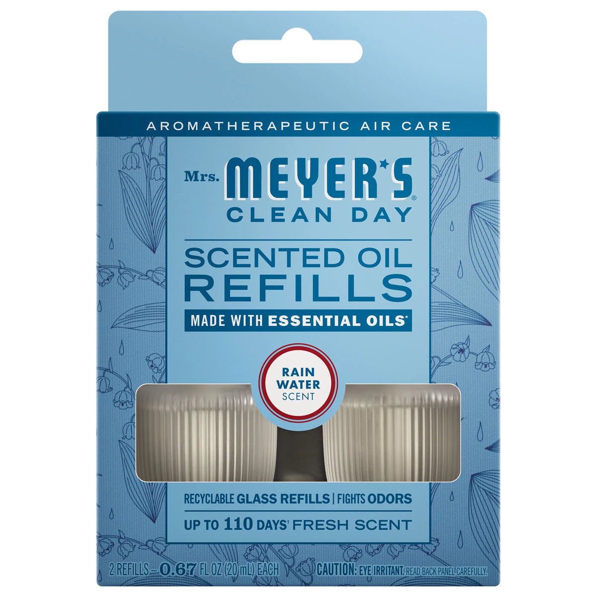 Rain Water Plug In Scented Oil Refill, 2-Pack