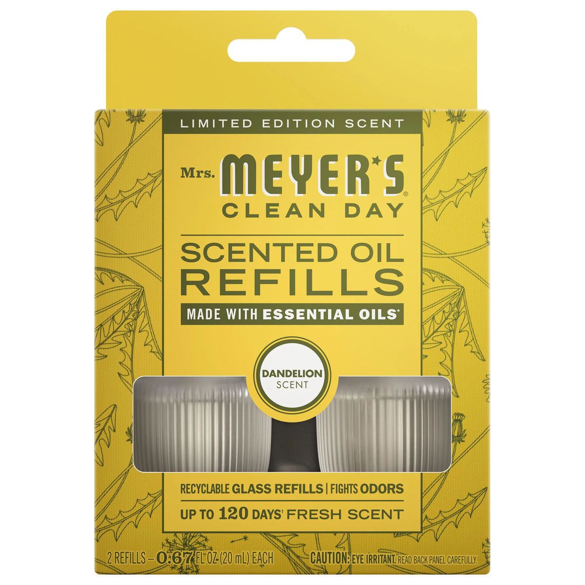 Dandelion Plug In Scented Oil Refill, 2-Pack