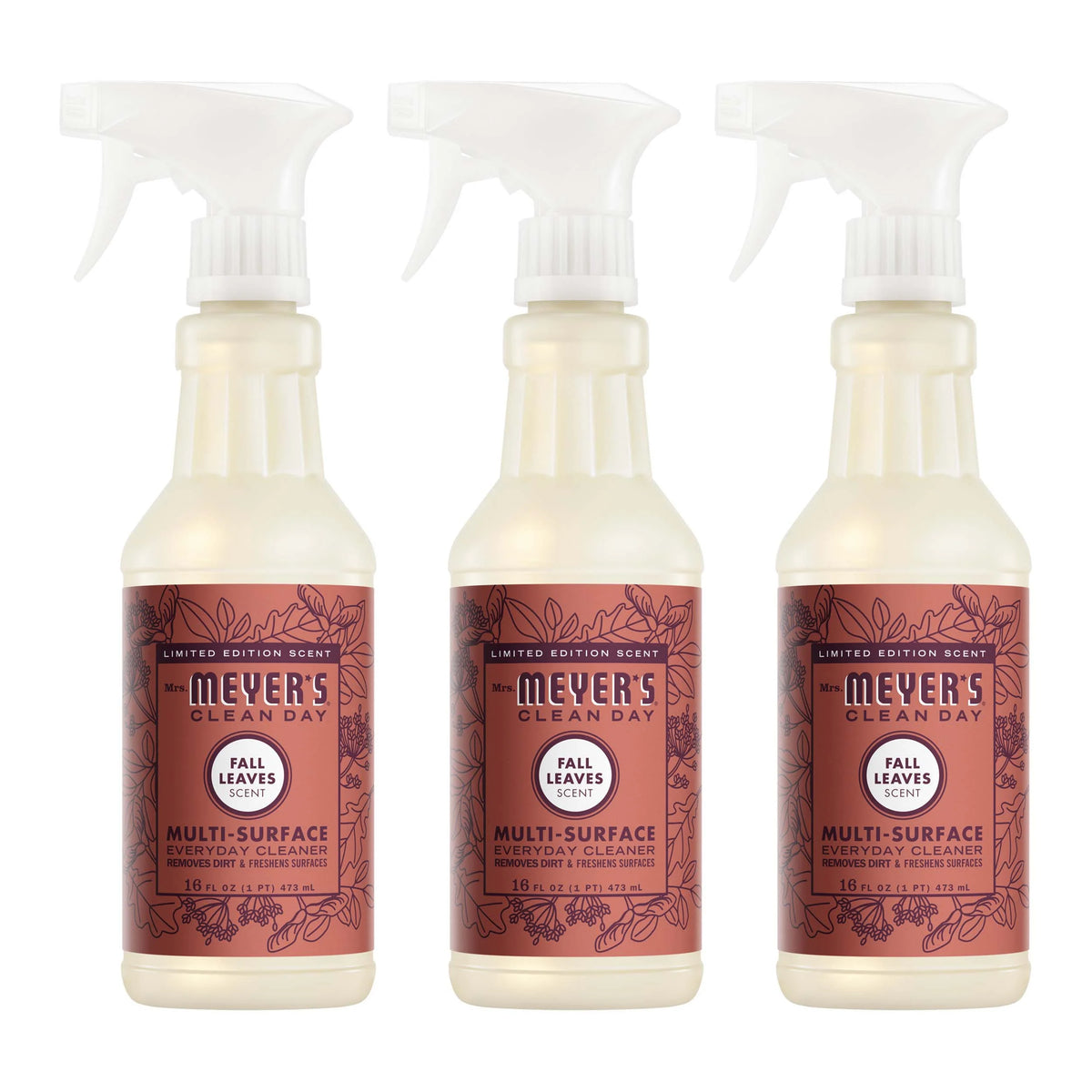 Fall Leaves Multi-Surface Everyday Cleaner 3-count Bundle