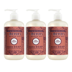 Fall Leaves Liquid Hand Soap 3-count Bundle